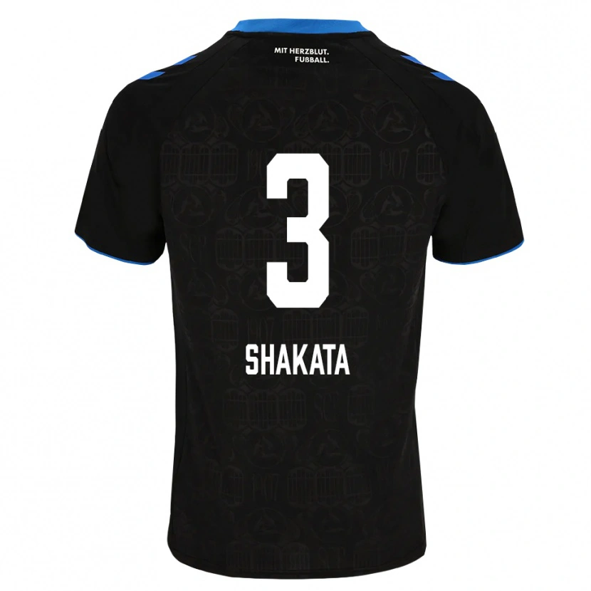 Danxen Mænd Haruto Shakata #3 Sort Hvid Rød Hjemmebane Spillertrøjer 2026/27 Trøje T-Shirt