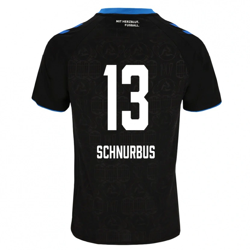 Danxen Mænd Emil Schnurbus #13 Sort Hvid Rød Hjemmebane Spillertrøjer 2026/27 Trøje T-Shirt