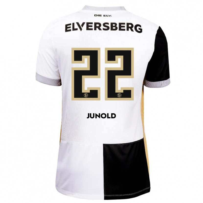 Danxen Mænd Emma Junold #22 Sort Hvid Brun Hjemmebane Spillertrøjer 2026/27 Trøje T-Shirt