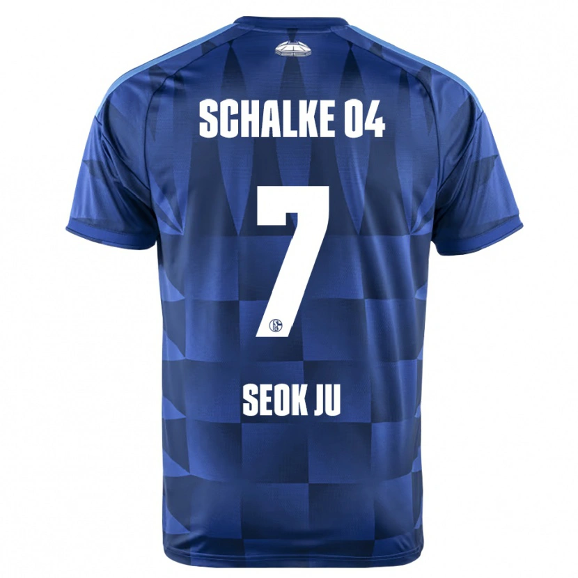 Danxen Mænd Seok-Ju Hong #7 Mørkeblå Gul Hvid Hjemmebane Spillertrøjer 2026/27 Trøje T-Shirt