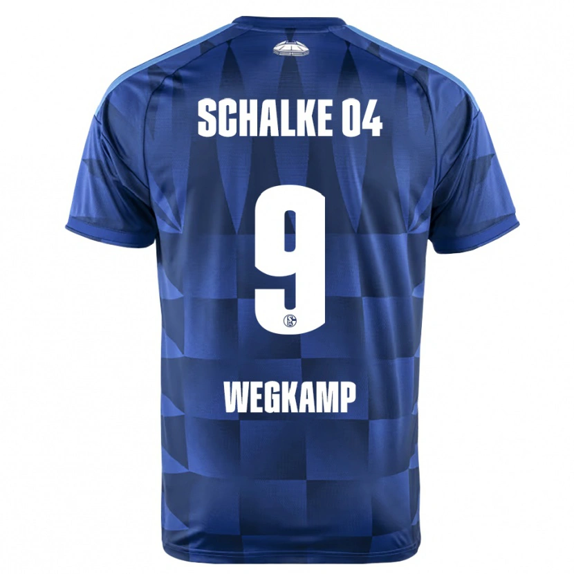 Danxen Mænd Gerrit Wegkamp #9 Mørkeblå Gul Hvid Hjemmebane Spillertrøjer 2026/27 Trøje T-Shirt