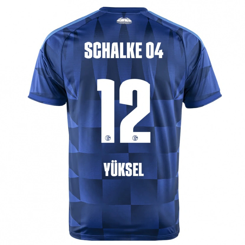 Danxen Mænd Mikail Yüksel #12 Mørkeblå Gul Hvid Hjemmebane Spillertrøjer 2026/27 Trøje T-Shirt