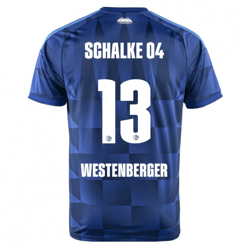 Danxen Mænd Noel Westenberger #13 Mørkeblå Gul Hvid Hjemmebane Spillertrøjer 2026/27 Trøje T-Shirt