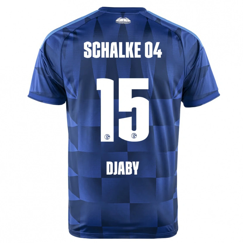 Danxen Mænd Bissara Djaby #15 Mørkeblå Gul Hvid Hjemmebane Spillertrøjer 2026/27 Trøje T-Shirt