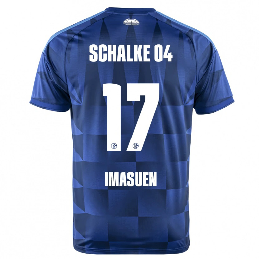 Danxen Mænd Joel Imasuen #17 Mørkeblå Gul Hvid Hjemmebane Spillertrøjer 2026/27 Trøje T-Shirt