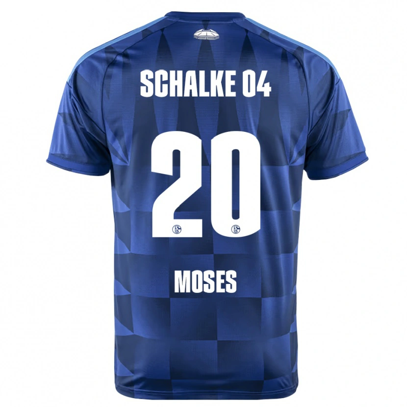 Danxen Mænd Jennifer Moses #20 Mørkeblå Gul Hvid Hjemmebane Spillertrøjer 2026/27 Trøje T-Shirt
