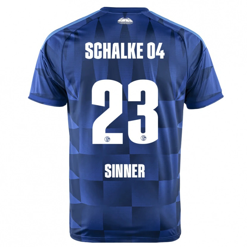 Danxen Mænd Tiffany Sinner #23 Mørkeblå Gul Hvid Hjemmebane Spillertrøjer 2026/27 Trøje T-Shirt