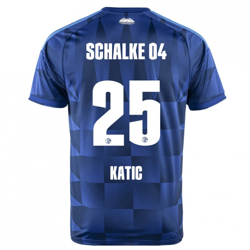 Danxen Mænd Nikola Katic #25 Mørkeblå Gul Hvid Hjemmebane Spillertrøjer 2026/27 Trøje T-Shirt