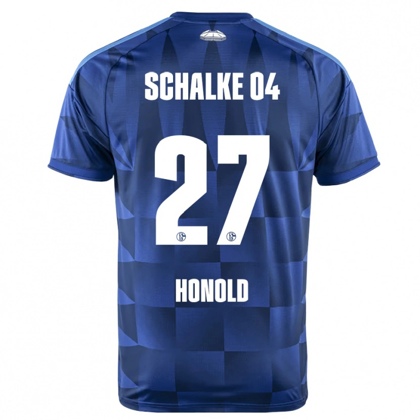 Danxen Mænd Alina Honold #27 Mørkeblå Gul Hvid Hjemmebane Spillertrøjer 2026/27 Trøje T-Shirt