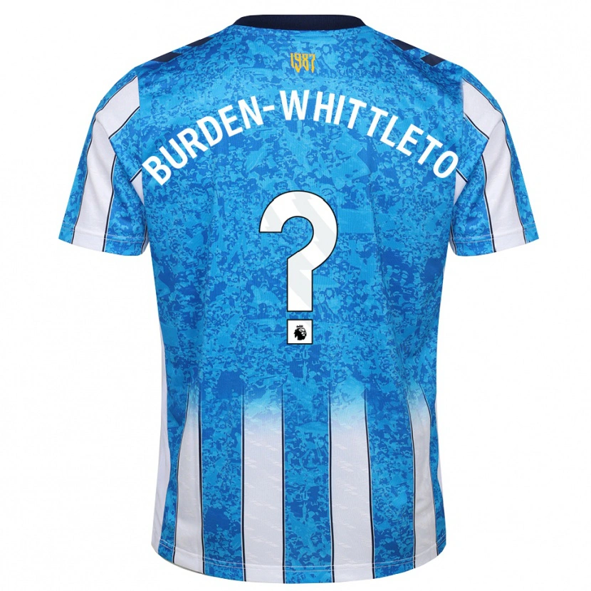 Danxen Mænd Charlie Burden-Whittleton #0 Hvid Blå Orange Hjemmebane Spillertrøjer 2026/27 Trøje T-Shirt