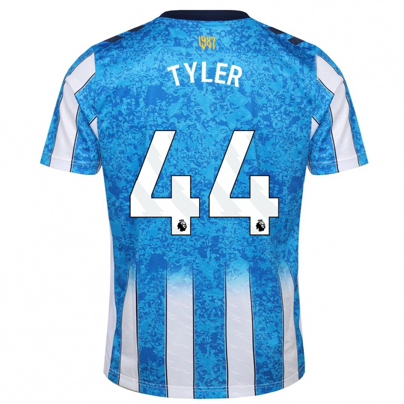 Danxen Mænd Cian Tyler #44 Hvid Blå Orange Hjemmebane Spillertrøjer 2026/27 Trøje T-Shirt