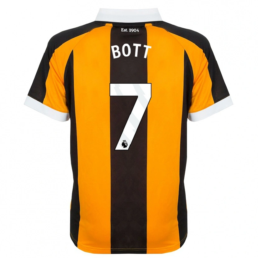 Danxen Mænd Liberty Bott #7 Orange Sort Hvid Hjemmebane Spillertrøjer 2026/27 Trøje T-Shirt