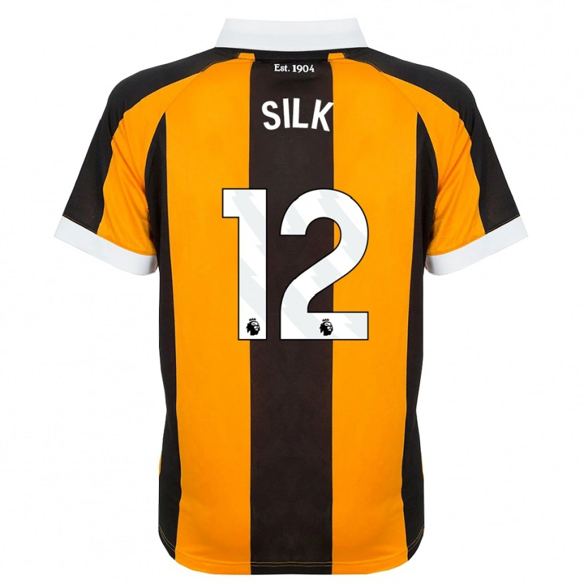Danxen Mænd Reuben Silk #12 Orange Sort Hvid Hjemmebane Spillertrøjer 2026/27 Trøje T-Shirt