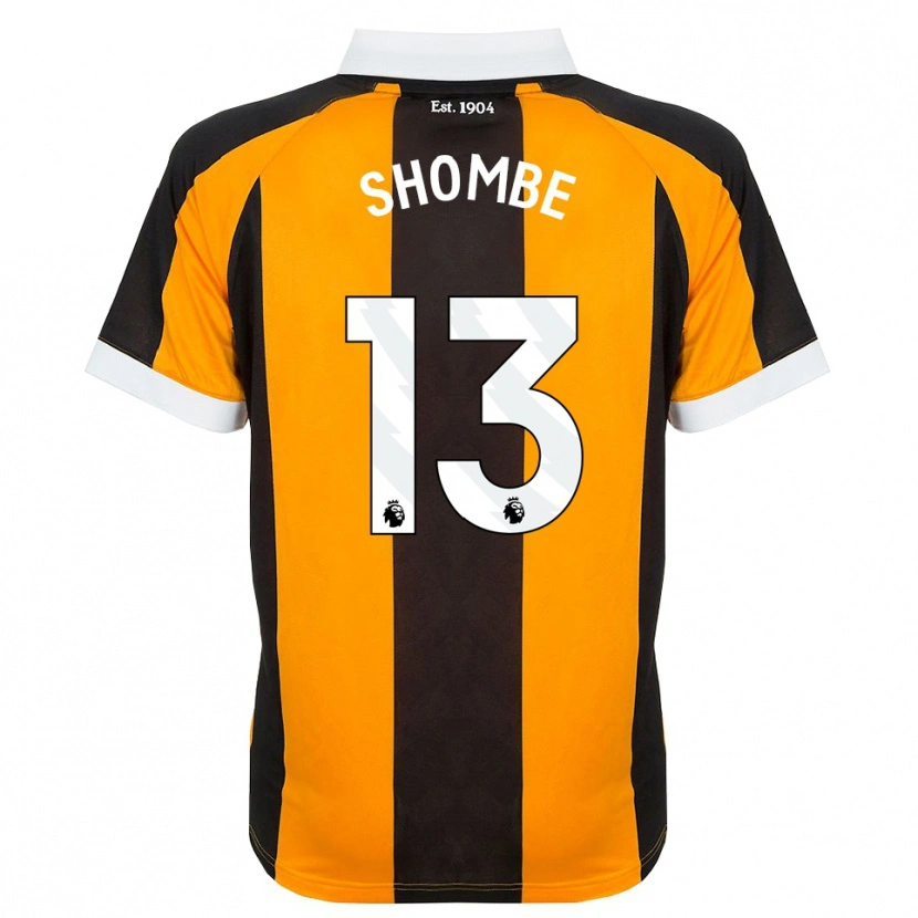 Danxen Mænd Khiani Shombe #13 Orange Sort Hvid Hjemmebane Spillertrøjer 2026/27 Trøje T-Shirt