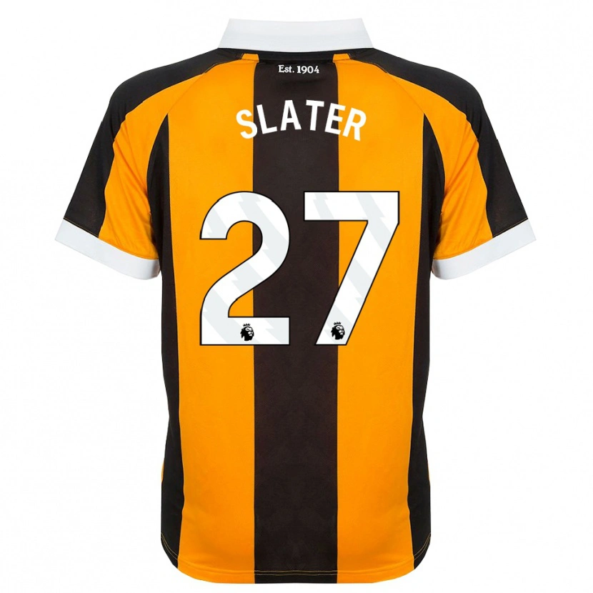 Danxen Mænd Regan Slater #27 Orange Sort Hvid Hjemmebane Spillertrøjer 2026/27 Trøje T-Shirt