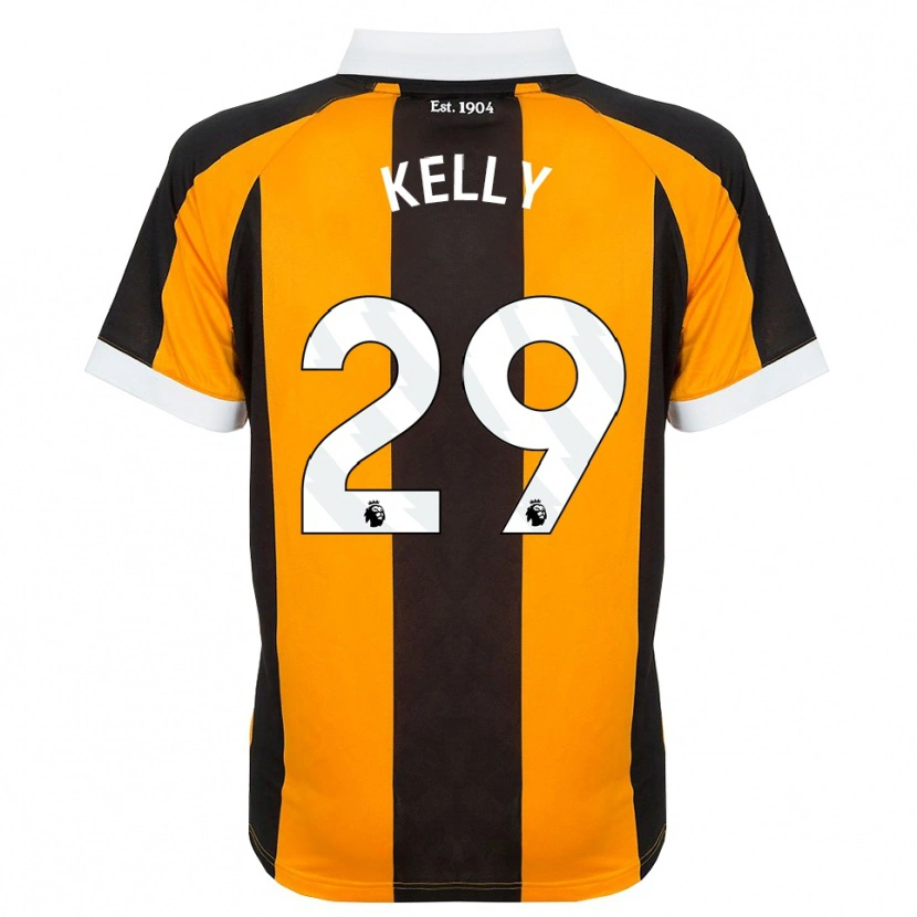 Danxen Mænd Ace Kelly #29 Orange Sort Hvid Hjemmebane Spillertrøjer 2026/27 Trøje T-Shirt
