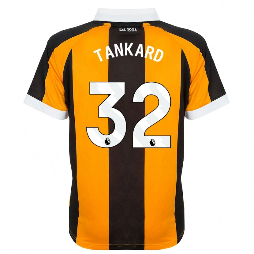 Danxen Mænd Lily Tankard #32 Orange Sort Hvid Hjemmebane Spillertrøjer 2026/27 Trøje T-Shirt