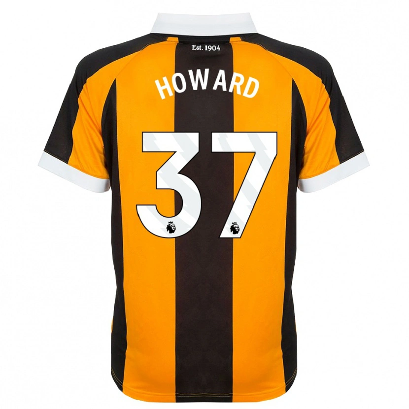 Danxen Mænd Scarlet Howard #37 Orange Sort Hvid Hjemmebane Spillertrøjer 2026/27 Trøje T-Shirt