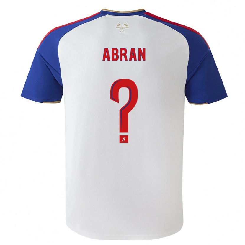 Danxen Mænd Evan Abran #0 Kongeblå Rød Hvid Hjemmebane Spillertrøjer 2026/27 Trøje T-Shirt