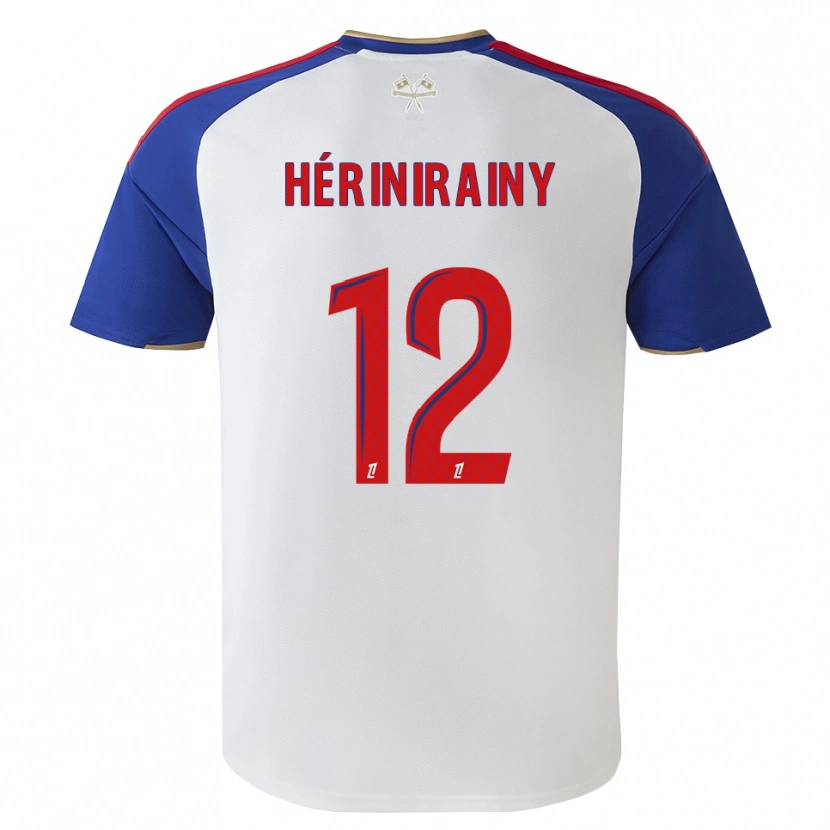 Danxen Mænd Mark Hérinirainy #12 Kongeblå Rød Hvid Hjemmebane Spillertrøjer 2026/27 Trøje T-Shirt