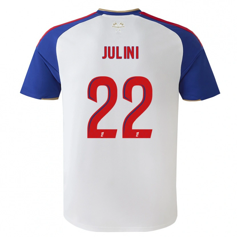 Danxen Mænd Sally Julini #22 Kongeblå Rød Hvid Hjemmebane Spillertrøjer 2026/27 Trøje T-Shirt