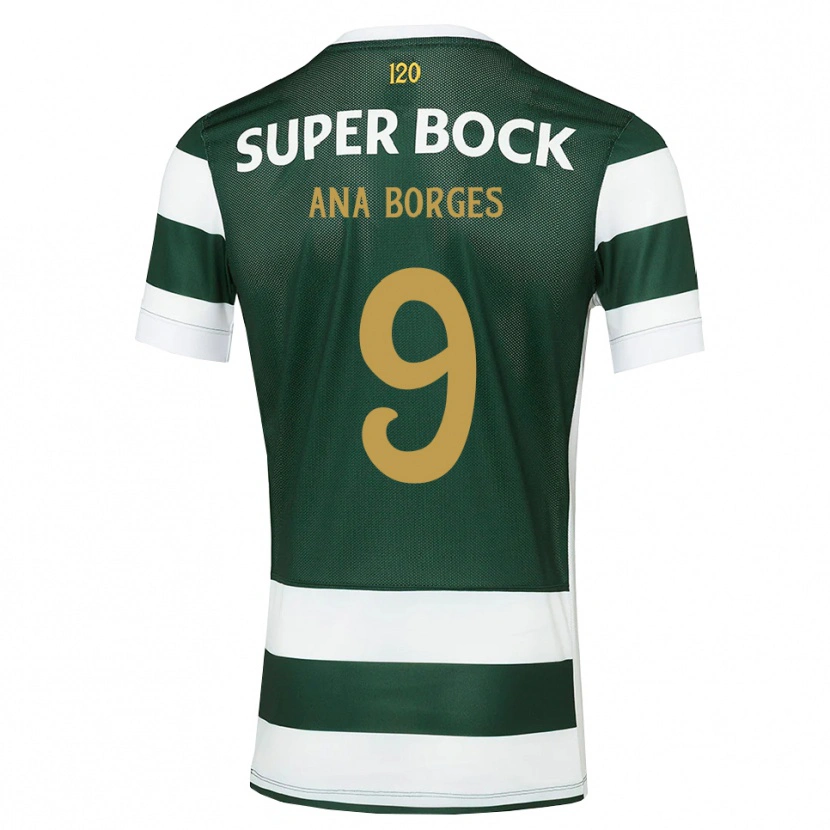 Danxen Mænd Ana Catarina Marques Borges #9 Mørkskifergrå Hvid Hjemmebane Spillertrøjer 2026/27 Trøje T-Shirt