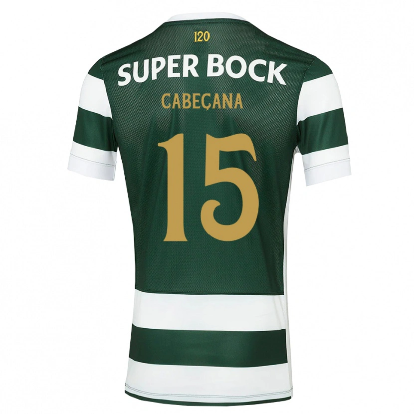 Danxen Mænd Francisco Cabeçana #15 Mørkskifergrå Hvid Hjemmebane Spillertrøjer 2026/27 Trøje T-Shirt