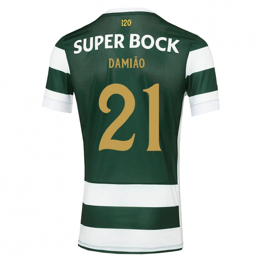 Danxen Mænd Leonardo Damião #21 Mørkskifergrå Hvid Hjemmebane Spillertrøjer 2026/27 Trøje T-Shirt