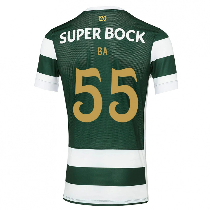 Danxen Mænd Ibrahima Ba #55 Mørkskifergrå Hvid Hjemmebane Spillertrøjer 2026/27 Trøje T-Shirt