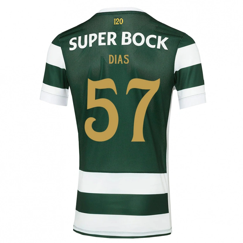 Danxen Mænd Lucas Dias #57 Mørkskifergrå Hvid Hjemmebane Spillertrøjer 2026/27 Trøje T-Shirt