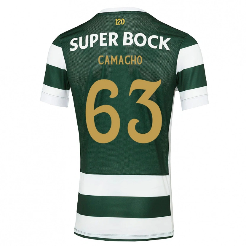 Danxen Mænd Rafael Camacho #63 Mørkskifergrå Hvid Hjemmebane Spillertrøjer 2026/27 Trøje T-Shirt