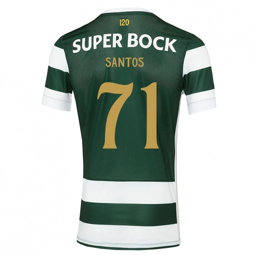 Danxen Mænd Denilson Santos #71 Mørkskifergrå Hvid Hjemmebane Spillertrøjer 2026/27 Trøje T-Shirt