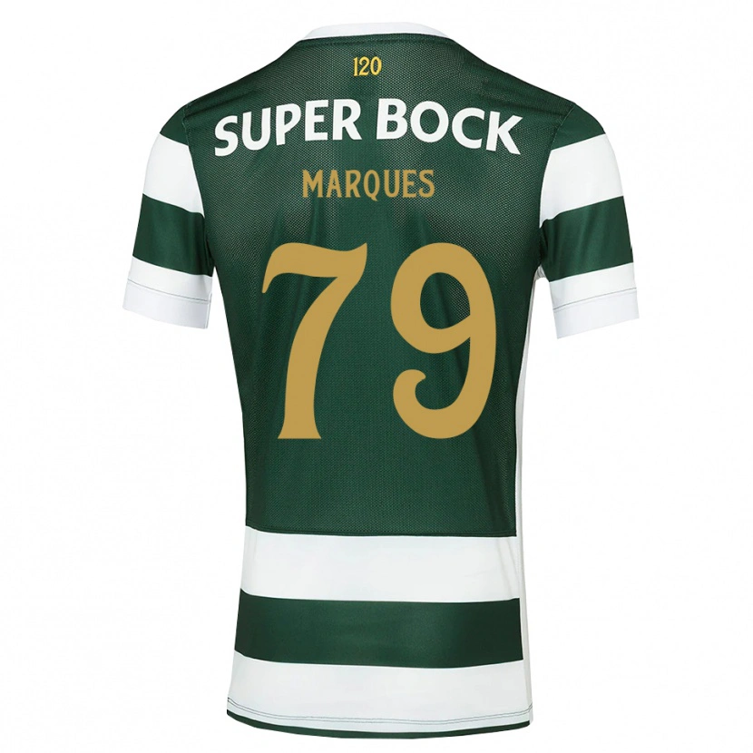 Danxen Mænd Rodrigo Marquês #79 Mørkskifergrå Hvid Hjemmebane Spillertrøjer 2026/27 Trøje T-Shirt
