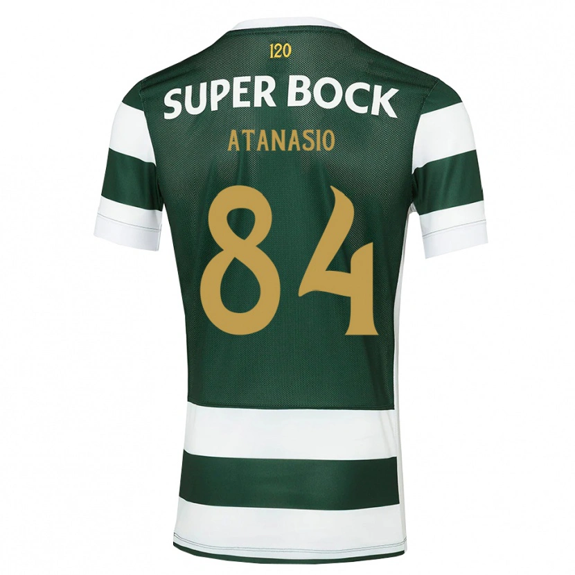 Danxen Mænd Atanásio Afonso Miranda Cunha #84 Mørkskifergrå Hvid Hjemmebane Spillertrøjer 2026/27 Trøje T-Shirt