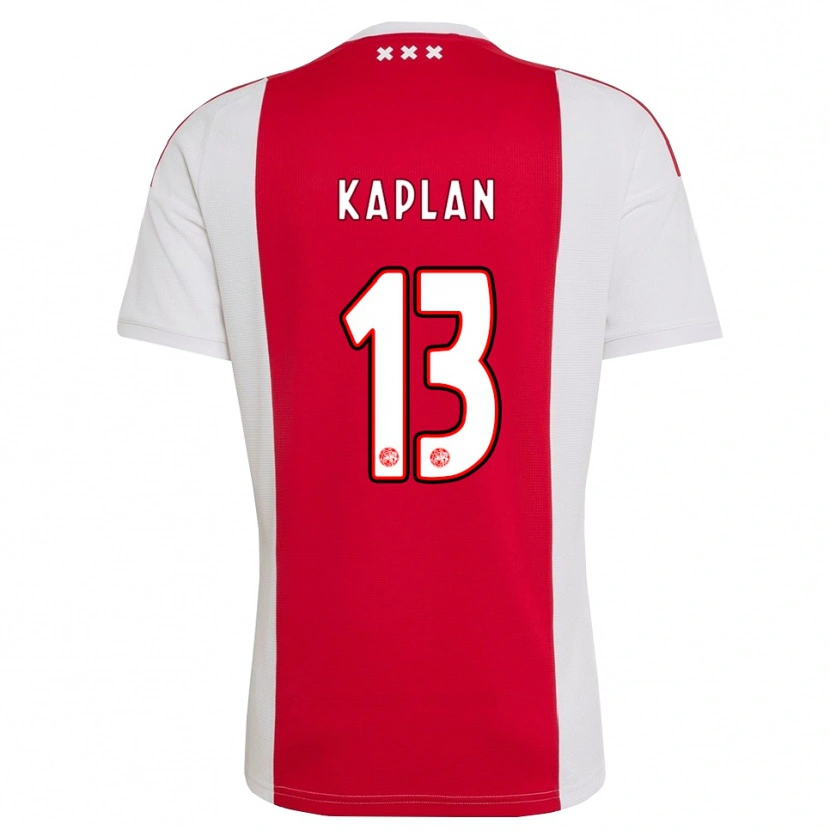 Danxen Mænd Ahmetcan Kaplan #13 Rød Hvid Gul Hjemmebane Spillertrøjer 2026/27 Trøje T-Shirt