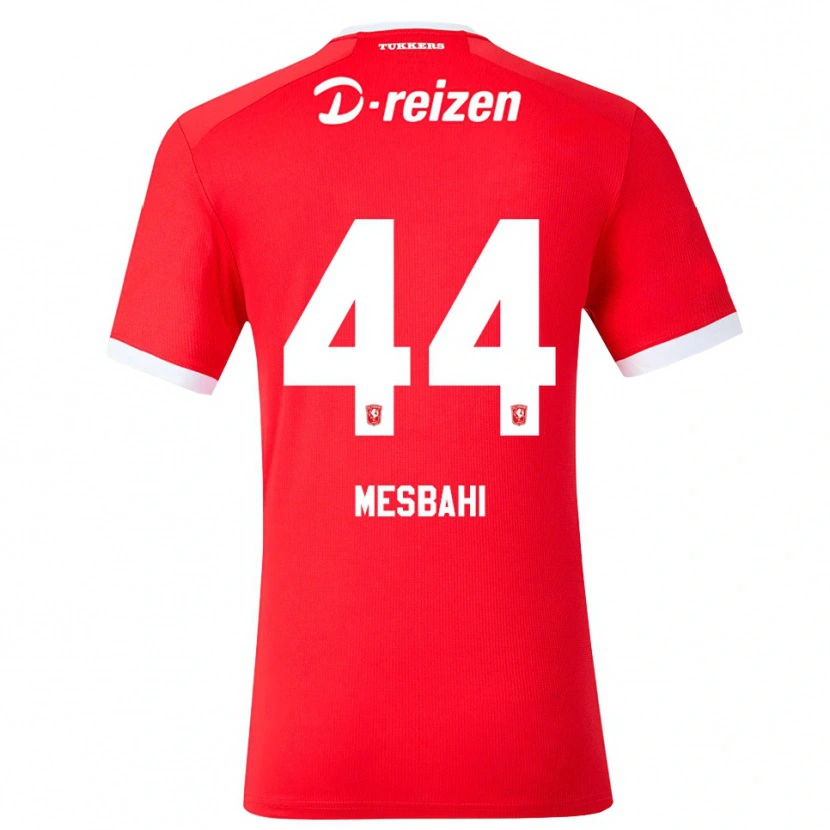 Danxen Mænd Juliën Mesbahi #44 Rød Hvid Hjemmebane Spillertrøjer 2026/27 Trøje T-Shirt