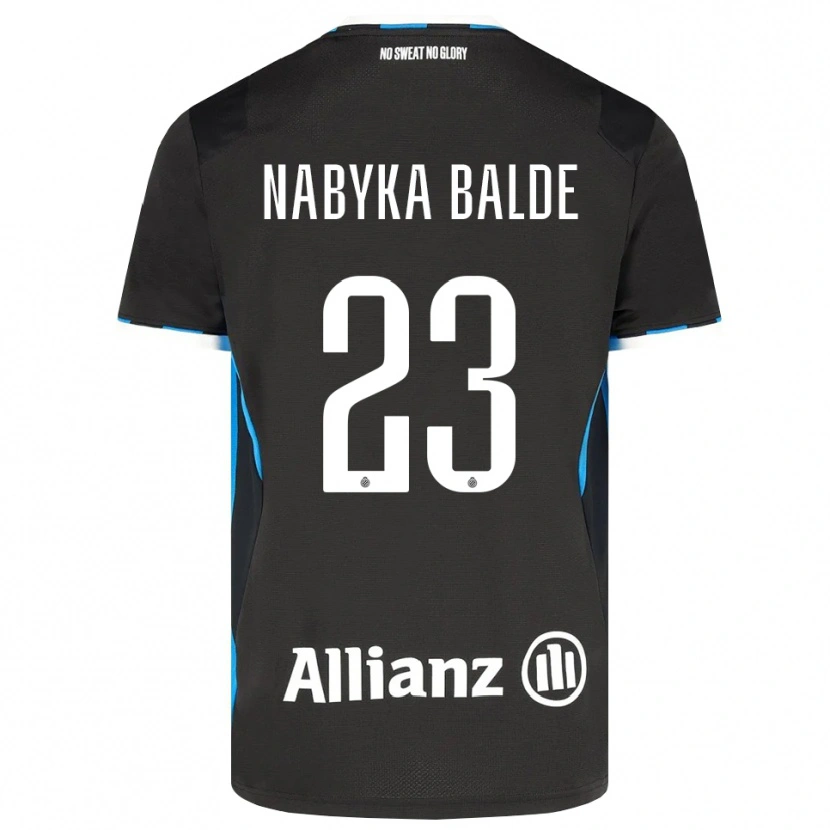 Danxen Mænd Mamadou Balde #23 Sort Rød Blå Hjemmebane Spillertrøjer 2026/27 Trøje T-Shirt