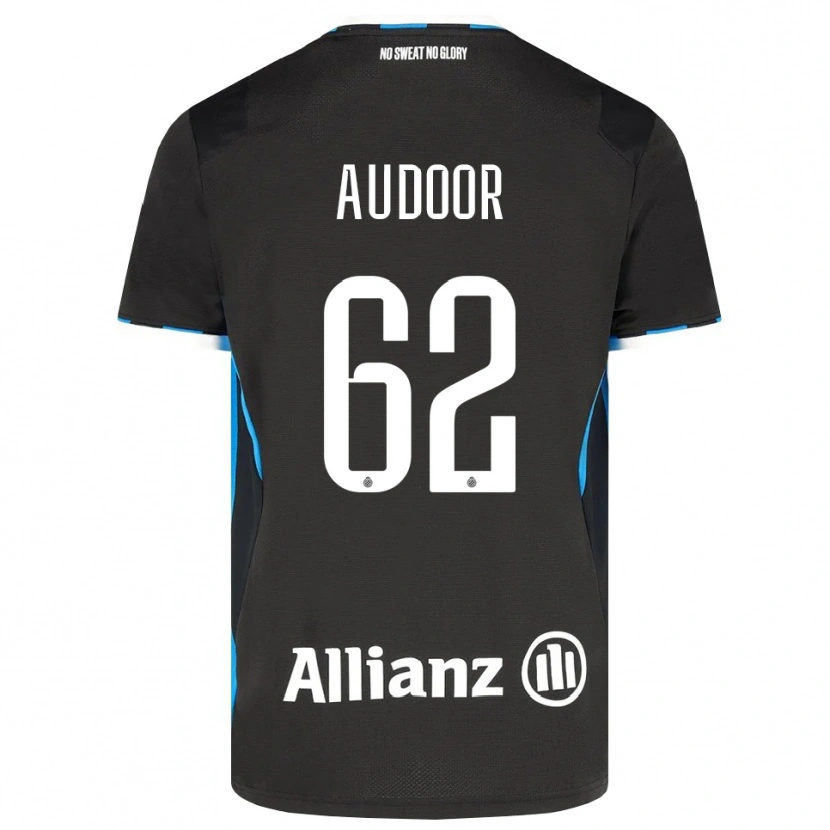 Danxen Mænd Lynnt Audoor #62 Sort Rød Blå Hjemmebane Spillertrøjer 2026/27 Trøje T-Shirt