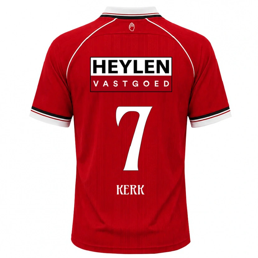 Danxen Mænd Gyrano Kerk #7 Rød Hvid Sort Hjemmebane Spillertrøjer 2026/27 Trøje T-Shirt
