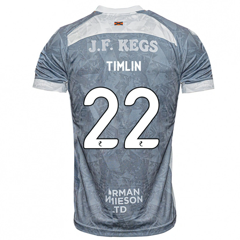 Danxen Mænd Sophie Timlin #22 Lys Skifergrå Udebane Spillertrøjer 2026/27 Trøje T-Shirt