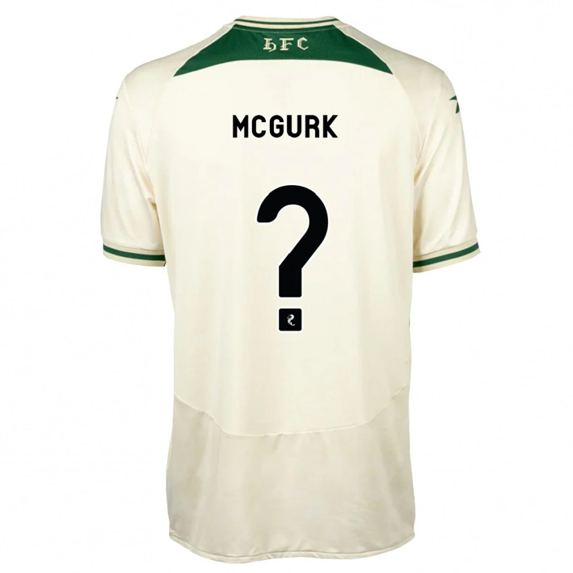 Danxen Mænd Ellis Mcgurk #0 Hvid Skovgrøn Udebane Spillertrøjer 2026/27 Trøje T-Shirt