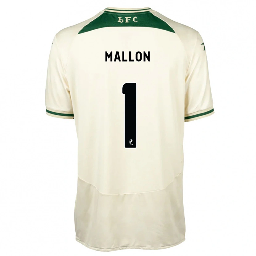 Danxen Mænd Ryan Mallon #1 Hvid Skovgrøn Udebane Spillertrøjer 2026/27 Trøje T-Shirt