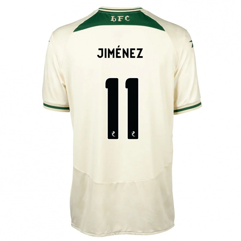Danxen Mænd Logan Jiménez #11 Hvid Skovgrøn Udebane Spillertrøjer 2026/27 Trøje T-Shirt
