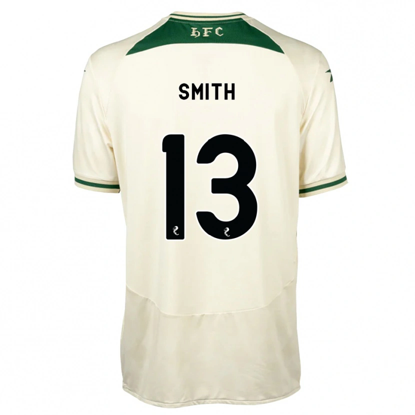 Danxen Mænd Jordan Smith #13 Hvid Skovgrøn Udebane Spillertrøjer 2026/27 Trøje T-Shirt