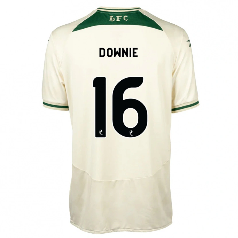 Danxen Mænd Reiss Downie #16 Hvid Skovgrøn Udebane Spillertrøjer 2026/27 Trøje T-Shirt