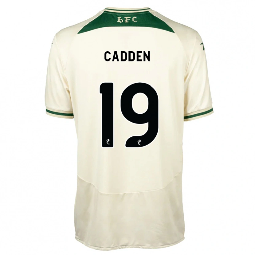 Danxen Mænd Nicky Cadden #19 Hvid Skovgrøn Udebane Spillertrøjer 2026/27 Trøje T-Shirt