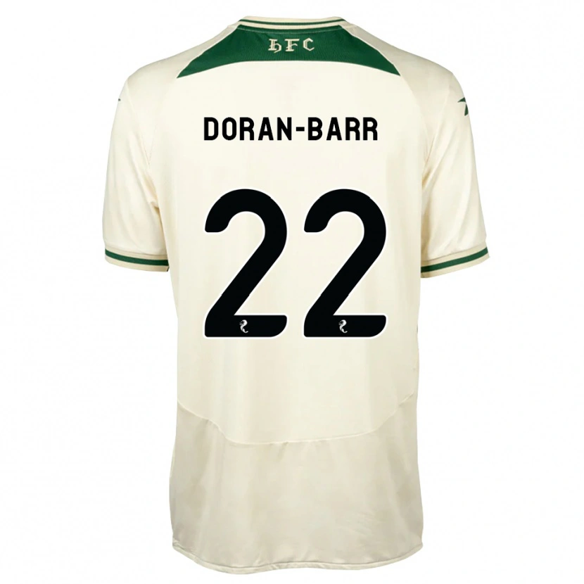 Danxen Mænd Lauren Doran-Barr #22 Hvid Skovgrøn Udebane Spillertrøjer 2026/27 Trøje T-Shirt