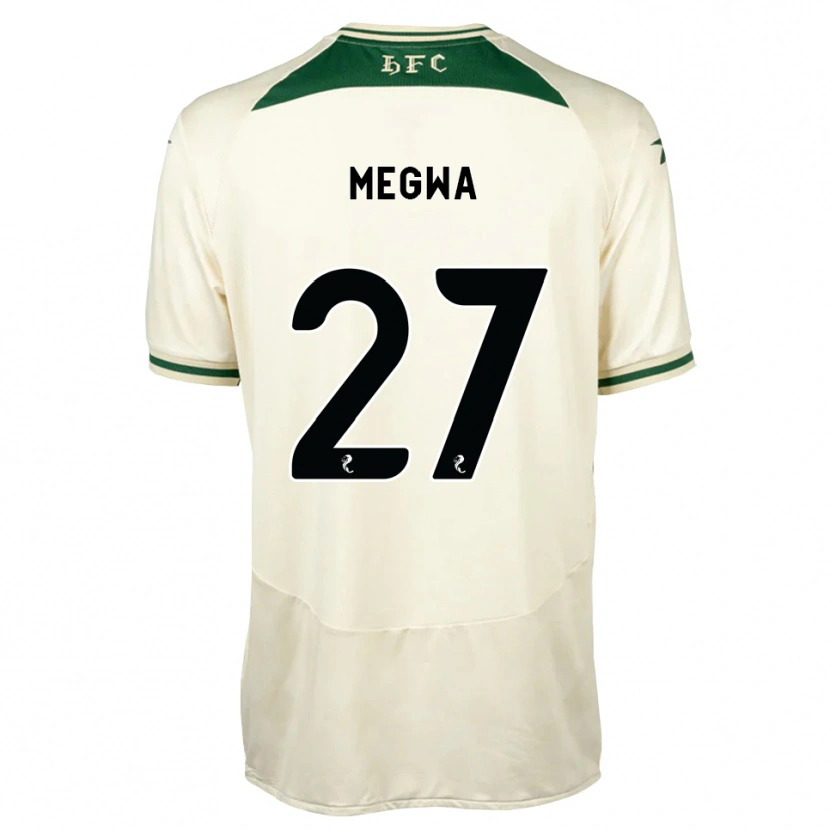 Danxen Mænd Kanayo Megwa #27 Hvid Skovgrøn Udebane Spillertrøjer 2026/27 Trøje T-Shirt