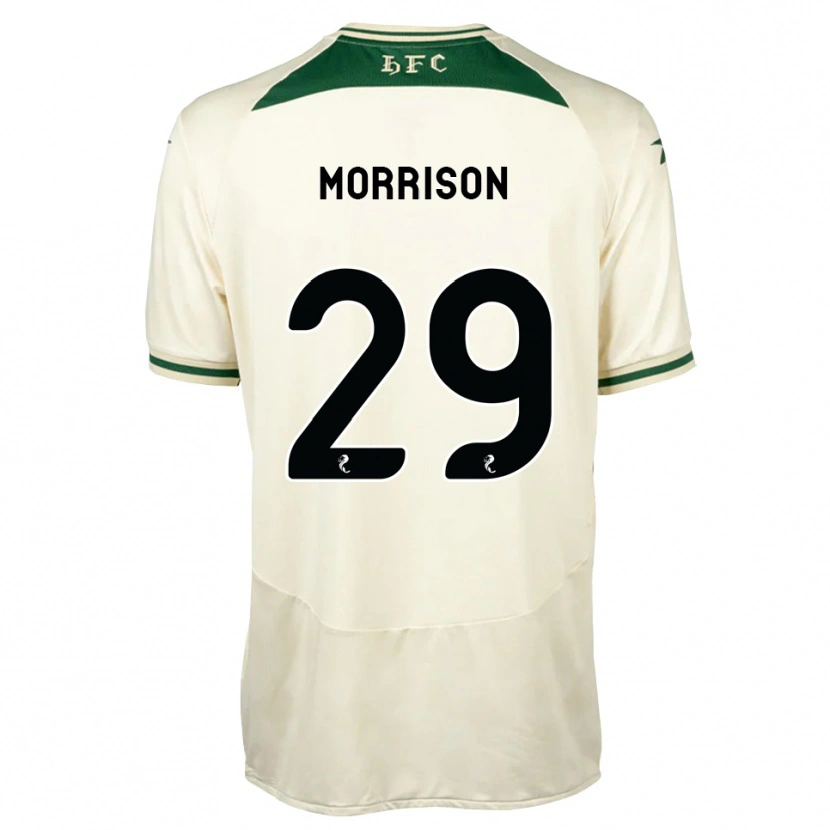 Danxen Mænd Kirsty Morrison #29 Hvid Skovgrøn Udebane Spillertrøjer 2026/27 Trøje T-Shirt