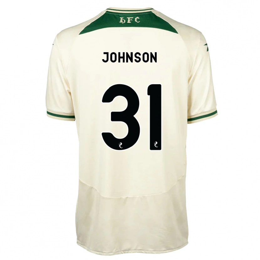 Danxen Mænd Murray Johnson #31 Hvid Skovgrøn Udebane Spillertrøjer 2026/27 Trøje T-Shirt